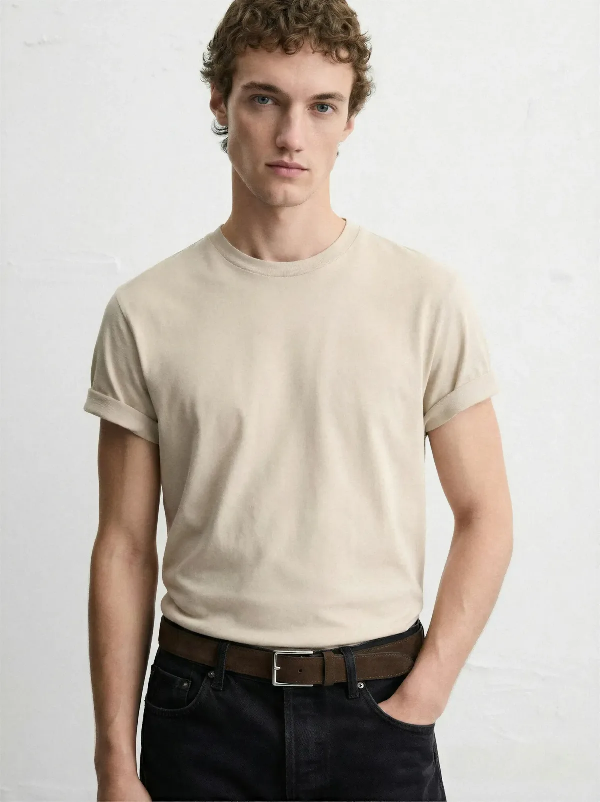 Natural Leather Belt