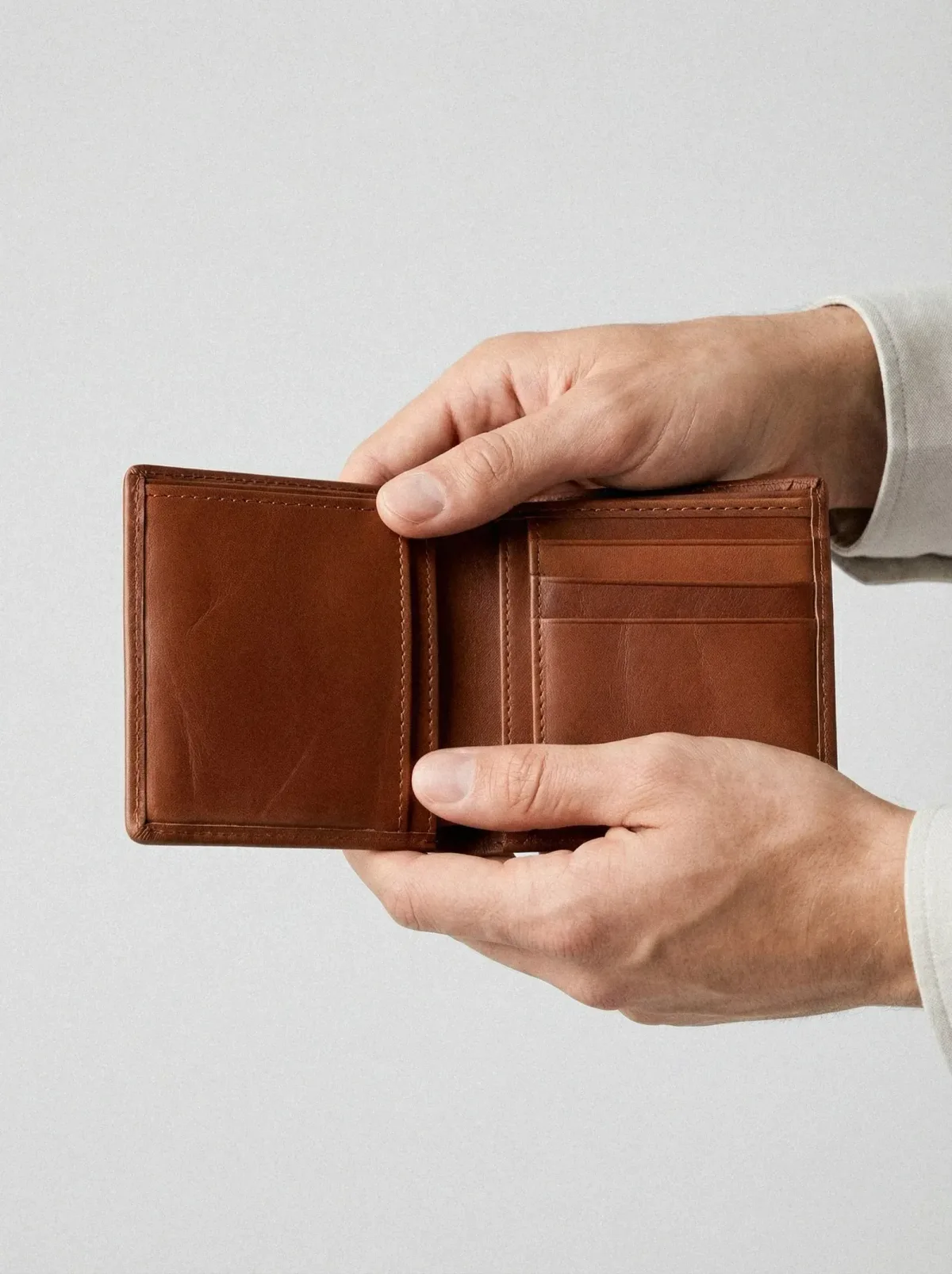 Bi-Fold Leather Wallet