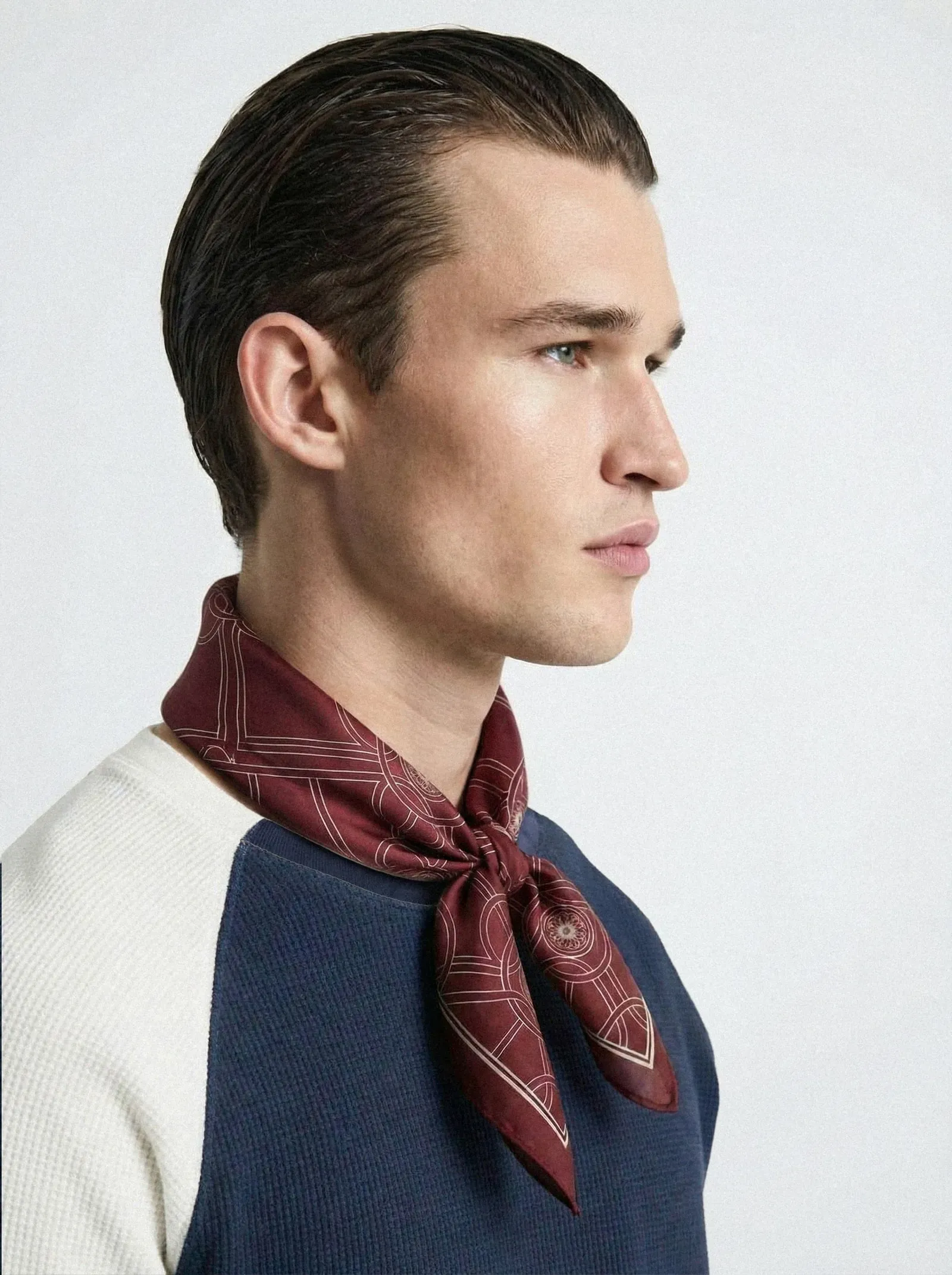 Geometric Pattern Scarf