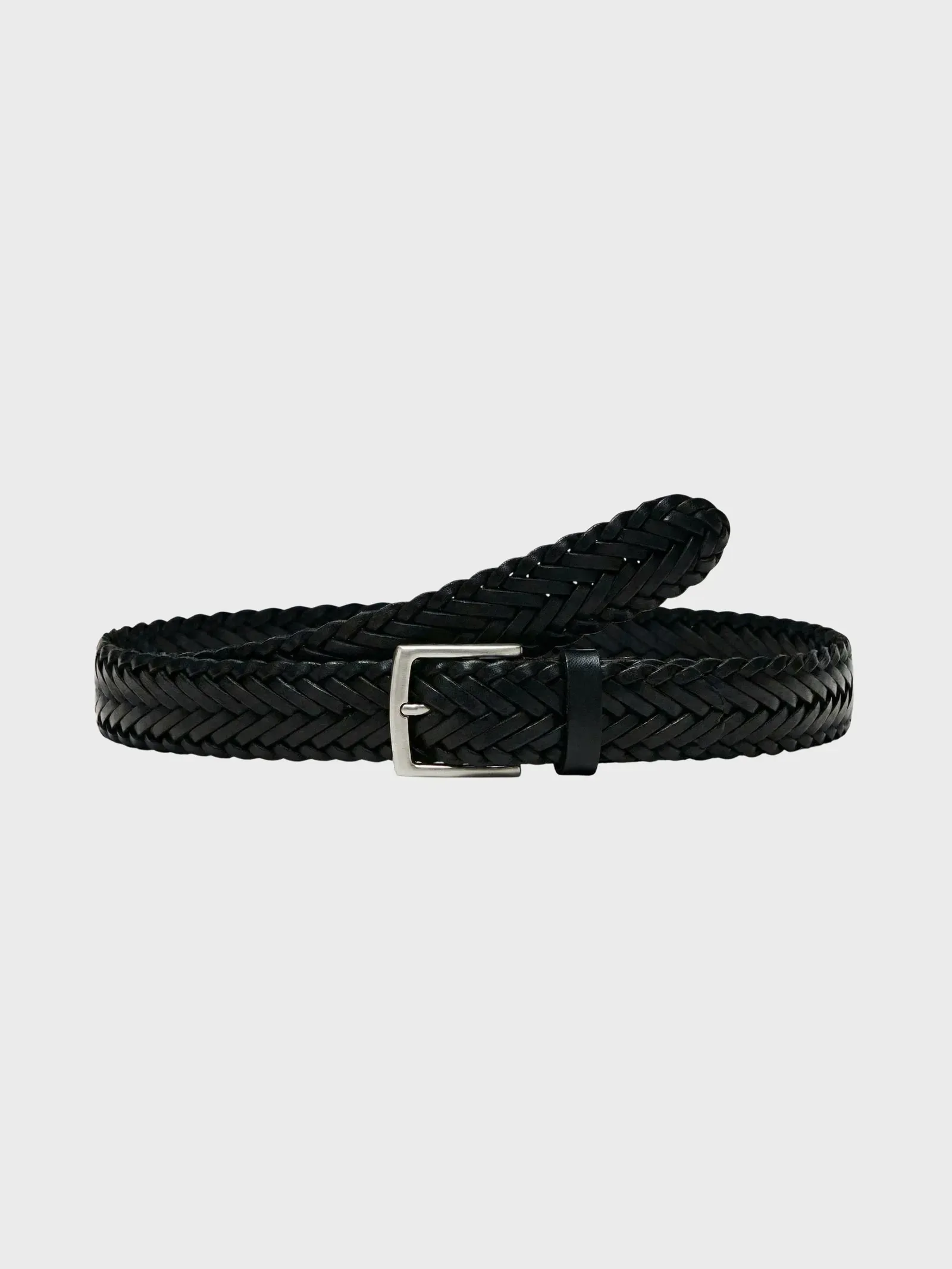 Braided Leather Belt