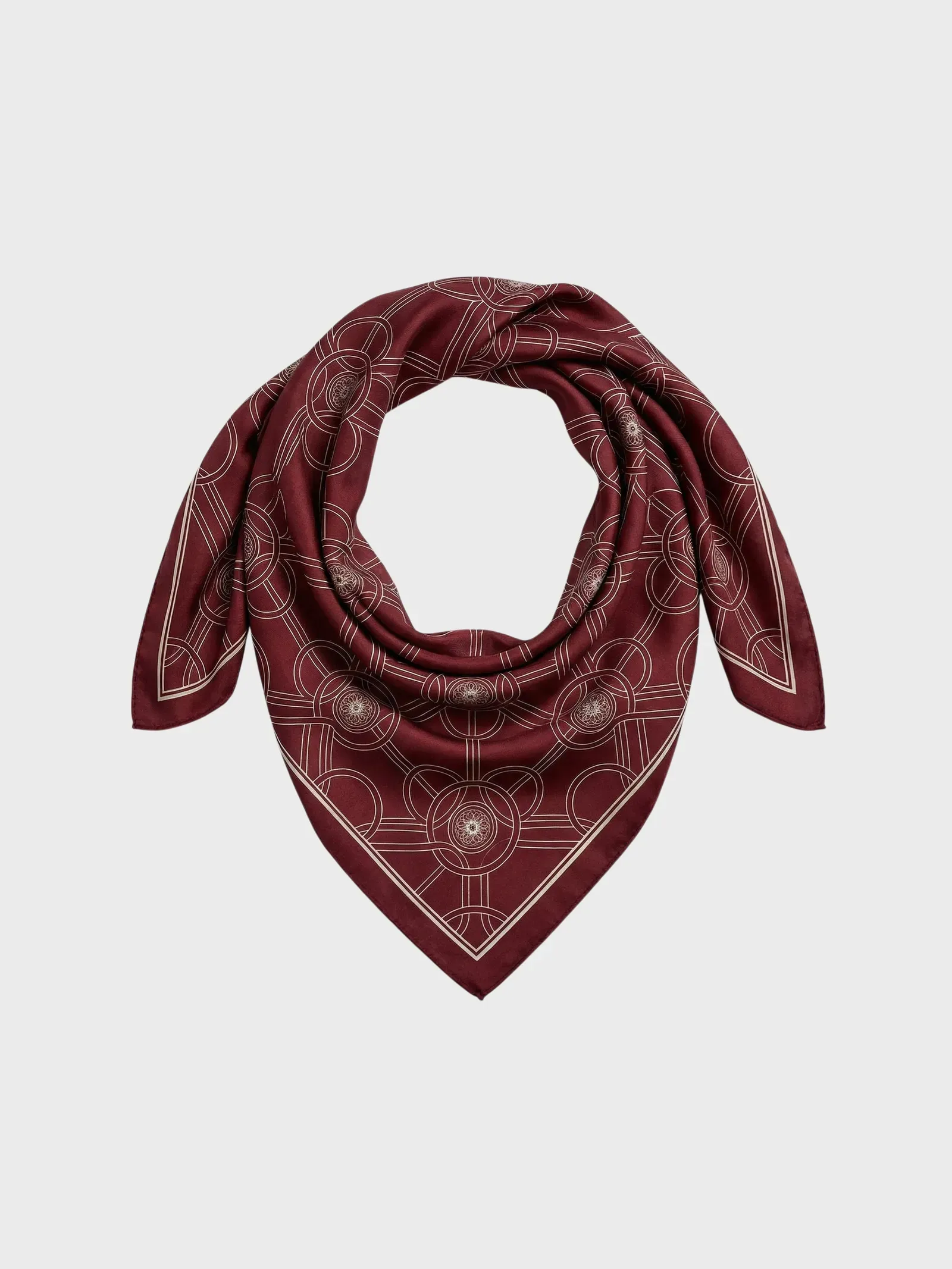 Geometric Pattern Scarf